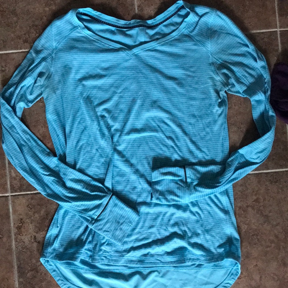 Lululemon striped shirt